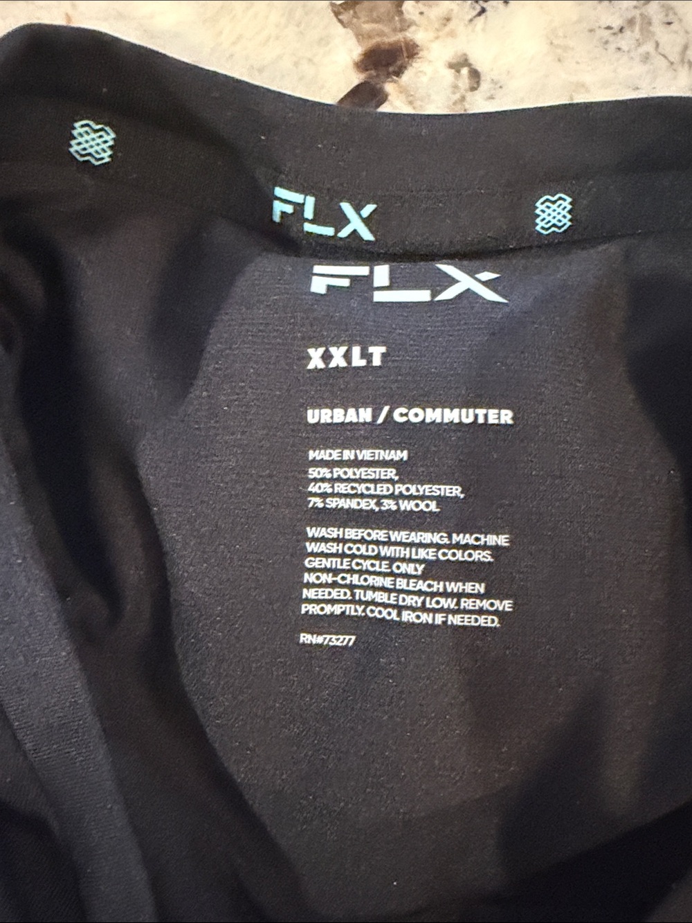 FLX 6-pack Bundle Crew Neck Tee - 4 gray and 2 black Size XXLT - NWT - Picture 4 of 5